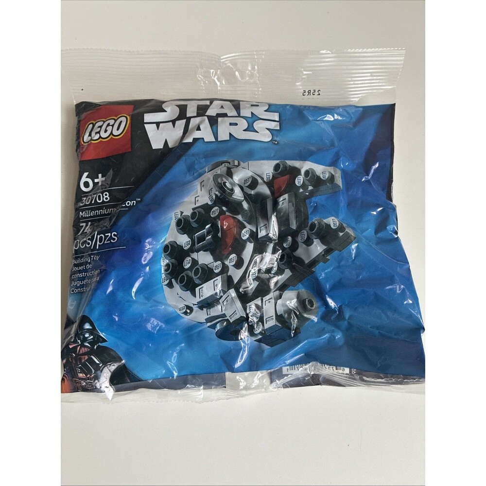 New 2025 Lego Star Wars 30708 Millennium Falcon Paperbag Set 74 PCs